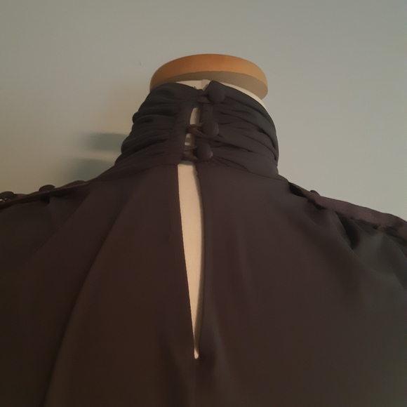 Unique long sleeves vintage dress Size L - Picture 13 of 16